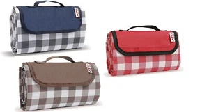 Waterproof Picnic Blanket Travel Outdoor Beach Park Camping Soft Rug NEW UK - Picture 1 of 12