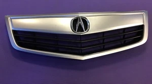 Fits  2011-2014 Acura TSX Front Grille + OEM Emblem With OEM Finished Molding - Bild 1 von 2