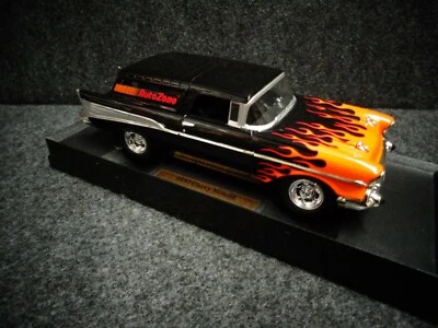 1957 CHEVROLET NOMAD Station Wagon AUTO ZONE DIECAST 1:25 Liberty Classics BANK - Image 1 of 4