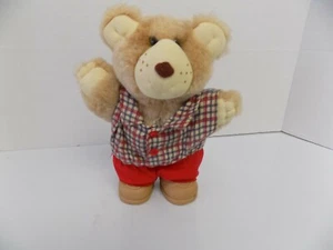 Vintage Furskins 1986 kleiner Teddybär Plüschtier Stofftier Wendys Promo Spielzeug - Bild 1 von 2