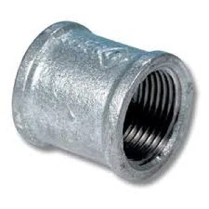 Galvanised BSP Equal Socket F/F Fitting, Inc 1 1/4", 1 1/2", 2" - Picture 1 of 3