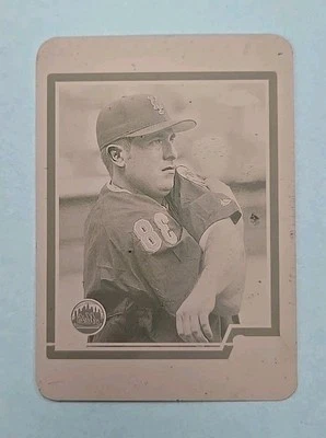 2004 Topps Traded & Rookies Victor Zambrano Magenta Printing Plate #T46 Card 1/1 - Image 1 of 2