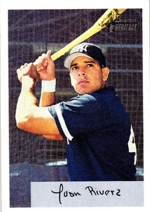 2002 Bowman Heritage #100 Juan Rivera - Foto 1 di 2