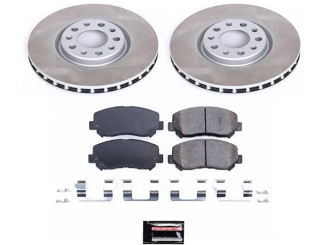 Kit de pastillas de freno delanteras y rotor 26XCSP39 para Chrysler 200 2015 2016 2017 Foto 1 de 1