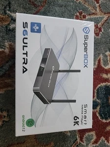 SuperBox S6 Ultra Android 12 Smart Media Player 6K TV Box - Picture 1 of 5