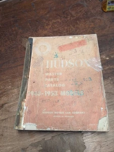 1948-1953 Hudson Master Parts Catalog Book - Picture 1 of 5