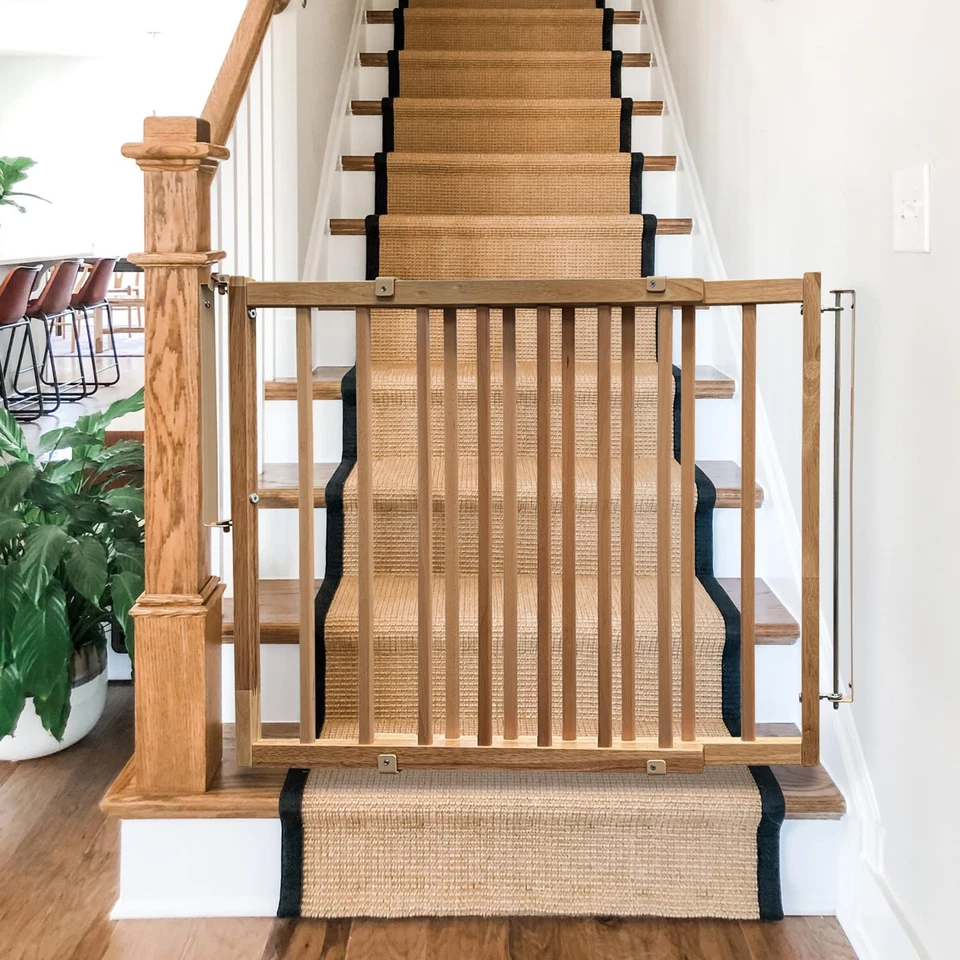 SS30 Stairway Special Baby Gate for Top of Stairs - Adjustable Indoor Dog Gat... - Image 1 of 4