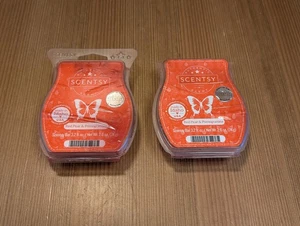 Lot of 2 SCENTSY 3.2 fl. oz. Wax Bars RED PEAR & POMEGRANATE Scent - New *READ* - Picture 1 of 9