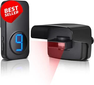 Alarma de entrada inalámbrica, sensor de movimiento resistente a la intemperie para exteriores y detector con 600F - Imagen 1 de 12
