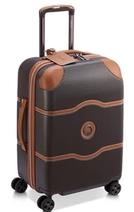 Delsey Paris Chatelet Air 2.0 21" Large Carry-On Spinner Luggage, Chocolate - Picture 1 of 19