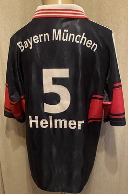 FC Bayern München Adidas Heim Trikot 1997-1999 "OPEL" + Nr.5 Helmer Gr.L- XL - Bild 1 von 4