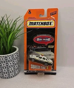 Matchbox Die-cast Real Talkin' Metro Polizia Auto Dice 'Sei in Arresto' NOS - Foto 1 di 8