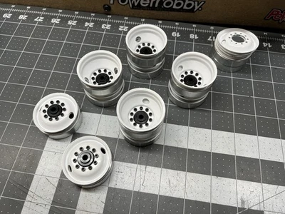 Rc4wd 1.7 Diesel Beadlock Wheels For 1/14 Scale Semi Front And Rear - Image 1 of 4