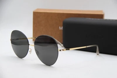 NUEVAS GAFAS DE SOL MYKITA LESSRIM AIMI COL 056 DORADAS GUNMETAL MARCOS AUTÉNTICOS 61-18 Foto 1 de 4