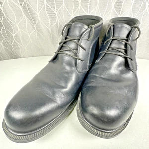 Scarpe chukka Dunham MCT414BK da uomo taglia 15 D in pelle nera impermeabili - Foto 1 di 20