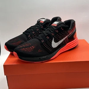 Nike Lunarglide 7 747355-006 Nero Scarpe da Corsa Sneakers Donna Taglia 11,5 - Foto 1 di 9