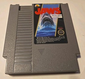 Jaws Original Classic Video Game for Nintendo NES 1985 Cartridge