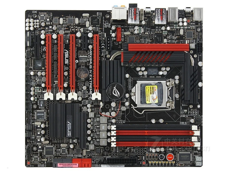 ASUS Maximus IV Extreme-Z Motherboard Intel Z68 DDR3 LGA 1155 E-ATX w/ IO Shield - Image 1 of 4