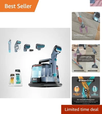 StainStriker Portable Carpet Upholstery & Area Rug Cleaner, Bonus XL Tool & F... - Image 1 of 4
