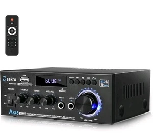 Amplificador de Potencia Pyle PT272AUBT Inalámbrico Bluetooth 300W 2 Canales - Negro - Imagen 1 de 8
