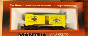 Mantua Classics Vintage 1860 Wood Reefer  Hammond Co, HO scale, boxed - Picture 1 of 2