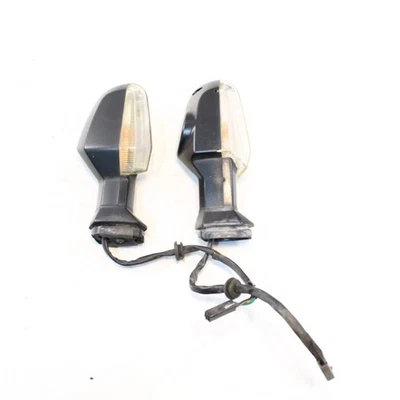 2015–2017 Kawasaki Z300 ABS Front Indicators Set 230370308 + 230370309 OEM - Image 1 of 4