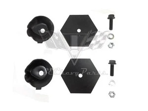 1965-1970 Impala Rear Lower Control Arm Coil Spring Pod Clamp PAIR - Picture 1 of 3