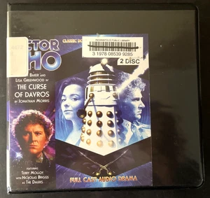 Doctor Who The Curse Of Davros Big Finish CD Audio Drama Colin Baker - Imagen 1 de 4