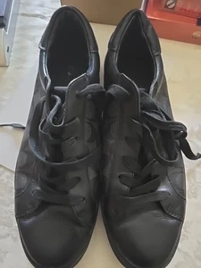 Coach Low Top Casual Shoe CharcoalBlack Men’s Size Looks To Be 11. See Pictures - Picture 1 of 8