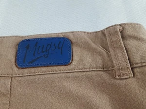 Pantalones Mugsy Para Hombre 38X31 Caqui Chino Belmonts Pierna Recta Elastizados K6PNBG - Imagen 1 de 8