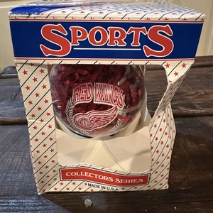 DE COLECCIÓN Detroit Red Wings SERIE DE COLECCIONISTAS DEPORTIVOS Árbol de Navidad ORNAMENTO NOS - Imagen 1 de 4