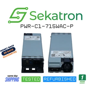 ♻️ Cisco PWR-C1-715WAC-P 715W AC Platinum Netzteil für Catalyst 9300 Serie - Bild 1 von 2