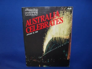 AUSTRALIA CELEBRATES JANUARY 26, 1988 WOMENS WEEKLY - SOUVENIR - SC - Picture 1 of 3