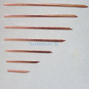 50-400mm Length 3mm Thickness 7mm Width Copper Heatsink Heatpipe Notebook DIY - Picture 1 of 4