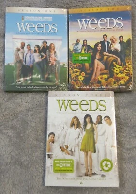 WEEDS Series Seasons 1, 2 & 3  - DVD Mary-Louise Parker NEW Factory Sealed Foto 1 de 2