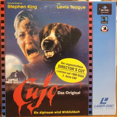 Laserdisc Cujo Director´s Cut deutsch PAL  - Bild 1 von 2