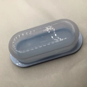 Tupperware Impressions Small Butter Dish, Arctic Night ( lite blue ) NEW! - Picture 1 of 2