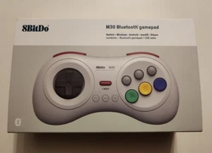 NEW 8Bitdo M30 Bluetooth Controller -Switch Windows Android SEGA’s Classic Games - Picture 1 of 1