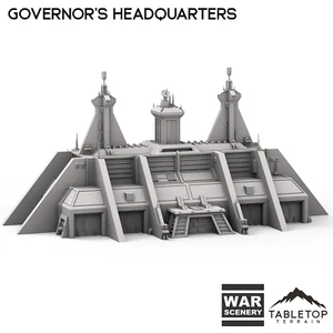Stronghold Governor's Headquarters - Compatible with Star Wars Legion - Picture 1 of 8