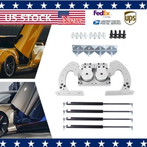 Kit de pernos de puerta universal Lambo ajustable 90 grados para bisagra de puertas verticales de coche - Imagen 1 de 14