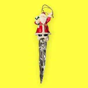 Avon Icle Fun Ornamento Santa con Bastón de Caramelo 6.5 en 1995 Nuevo en Caja - Imagen 1 de 11