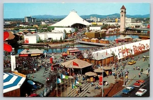 Postal The Main Entrance Expo 74 Feria Mundial Spokane Washington - Imagen 1 de 2
