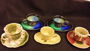 Choose ONE~JAPANESE ARTISTIC HANDMADE POTTERY COFFEE/TEA CUP-ship free - Picture 1 of 6