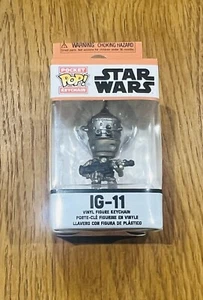 STAR WARS THE MANDALORIAN IG-11 2" POCKET POP KEYCHAIN VINYL FIGURE FUNKO - Picture 1 of 2