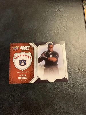 B50b Am Ft Frank Thomas 2009/10 upper deck draft edition Alma Mater - Image 1 of 2