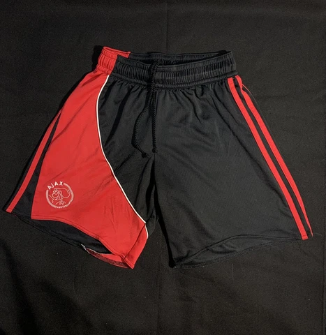 Ajax Football Soccer Shorts 2000s Adidas Men Red Black Size XL Cover