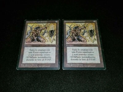 MTG 1x Revised rare artifact HP Italian FBB Meekstone ships w/ tracking - Image 1 of 2