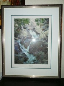 Mountain Stream by Richard Schmid Artist Proof 95/98 Signed by Artist