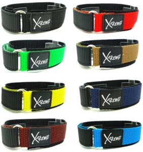 X-Treme 20mm Secure Hook & Loop Watch Strap Touch Fastener Gents Men's - Picture 1 of 9