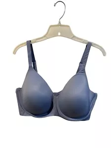 Warners Cloud 9 Lightly Lined Underwire Soft Blue Underwire Bra 2XL - Picture 1 of 4
